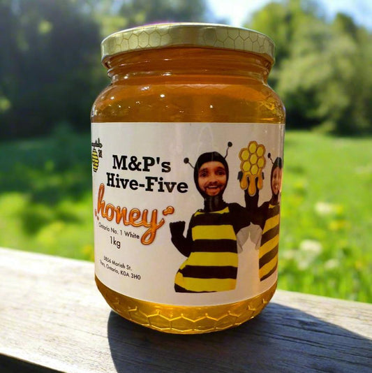 Pure Canadian Wildflower Honey - Glass Jar (1 kg)