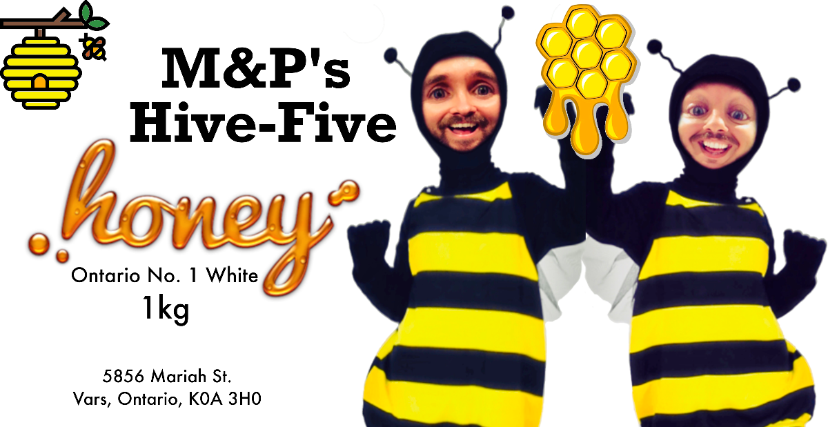 M&Ps Hive0-Five Honey 1kg