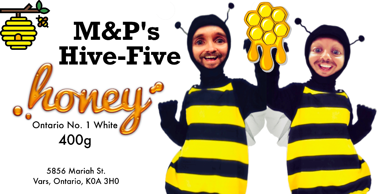 M&Ps Hive0-Five Honey 400g